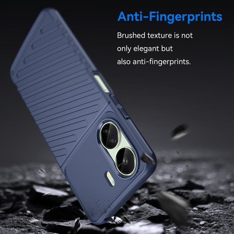 THUNDER Ochranný kryt pre Xiaomi Redmi 13C - modrý