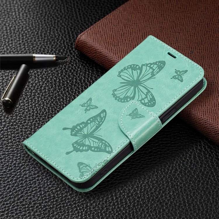 BUTTERFLY Knižkové puzdro pre Xiaomi Redmi 13C - zelené