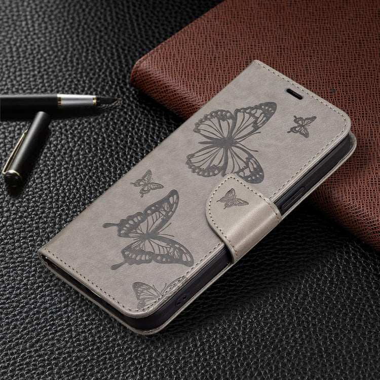 BUTTERFLY Knižkové puzdro pre Xiaomi Redmi 13C - sivé