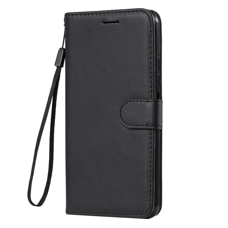 SOLID Knižkové puzdro pre Xiaomi Mi 11 Lite / Mi 11 Lite 5G - čierne