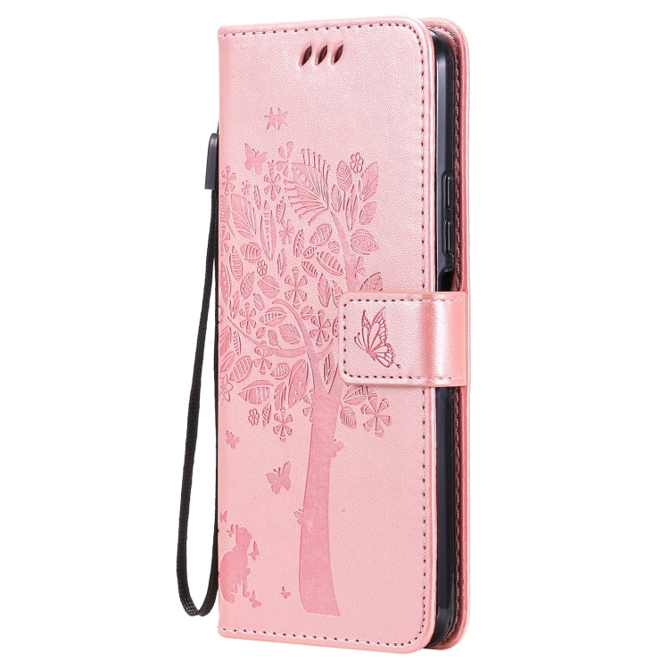 TREE Knižkové puzdro pre Xiaomi Mi 11 Lite / Mi 11 Lite 5G - ružové
