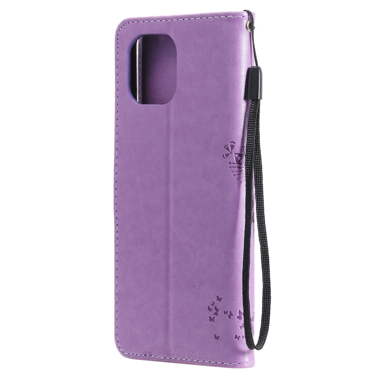 TREE Knižkové puzdro pre Xiaomi Mi 11 Lite / Mi 11 Lite 5G - fialové