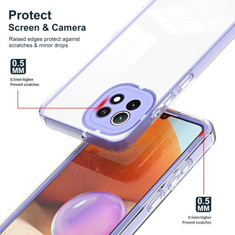 FRAME Zadný kryt pre Xiaomi Mi 11 Lite / Mi 11 Lite 5G - fialový