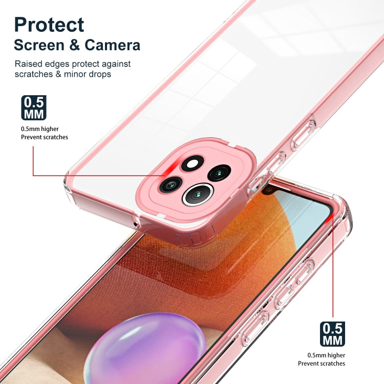 FRAME Zadný kryt pre Xiaomi Mi 11 Lite / Mi 11 Lite 5G - ružový