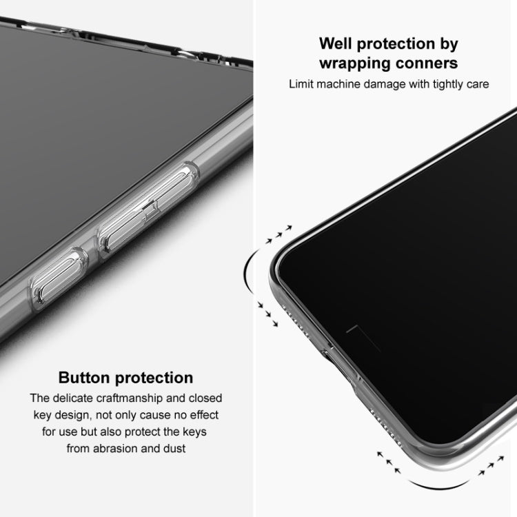 TRANSPARENTNÝ Silikónový obal pre Xiaomi Mi 11 Lite / Mi 11 Lite 5G - priesvitný