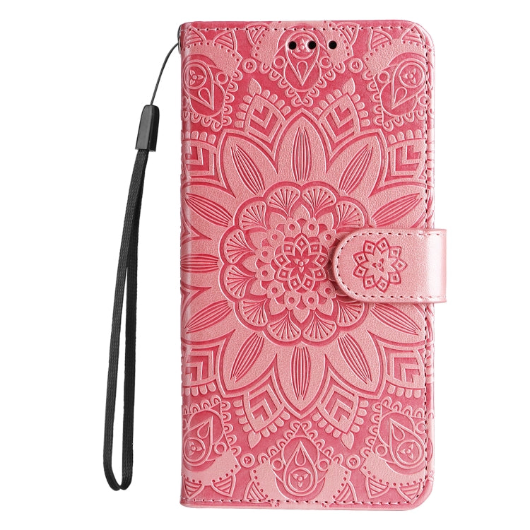 SUNFLOWER Knižkové puzdro pre Xiaomi Redmi 12C - ružové