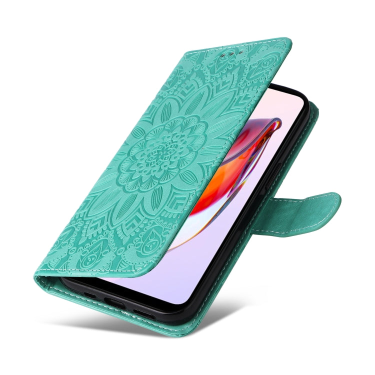 SUNFLOWER Knižkové puzdro pre Xiaomi Redmi 12C - zelené