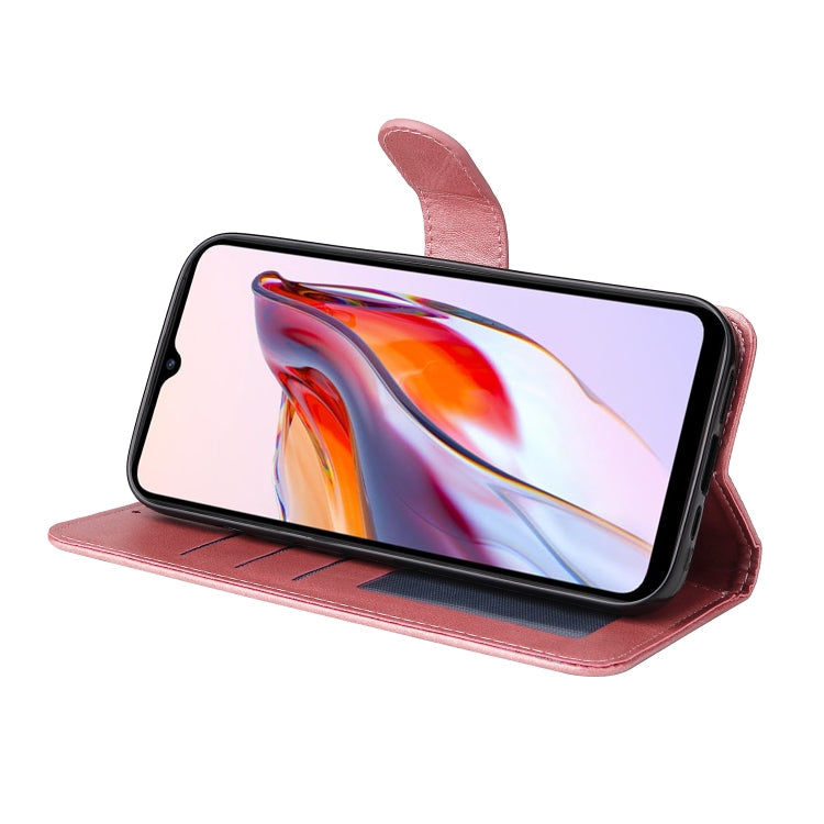 CALF Knižkové puzdro pre Xiaomi Redmi 12C - ružové