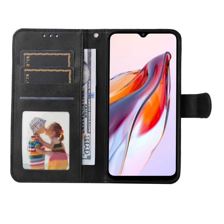 CALF Knižkové puzdro pre Xiaomi Redmi 12C - čierne