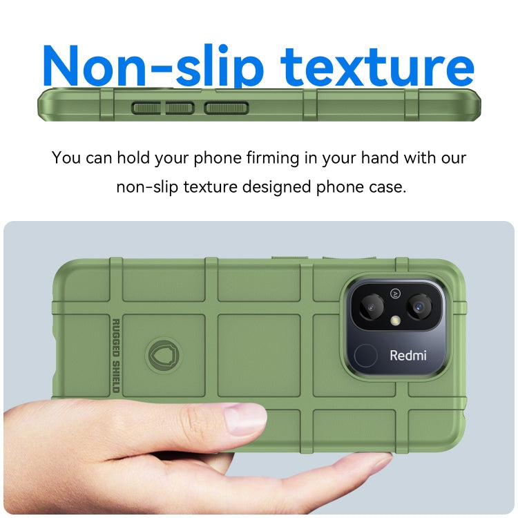 RUGGED Zadný kryt pre Xiaomi Redmi 12C - zelený