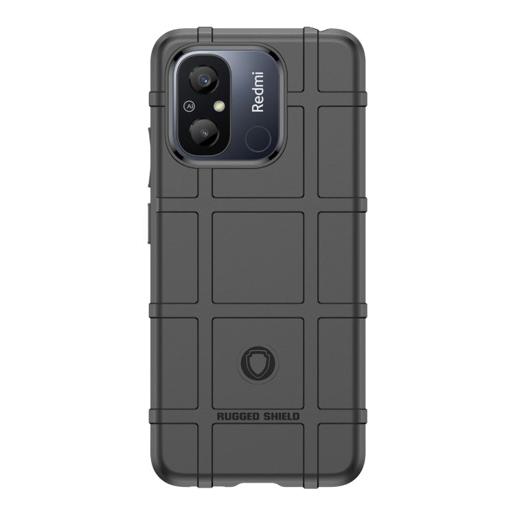 RUGGED Zadný kryt pre Xiaomi Redmi 12C - čierny