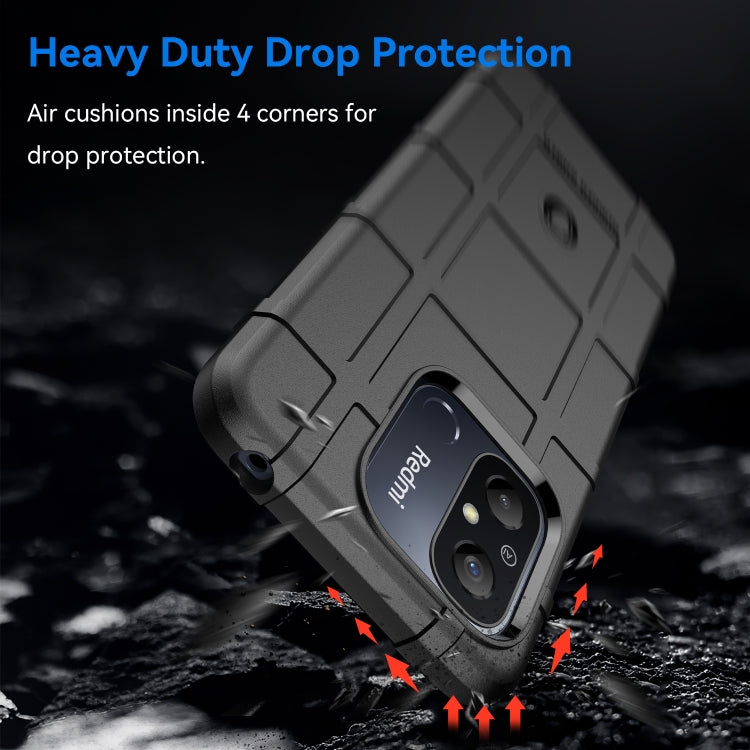 RUGGED Zadný kryt pre Xiaomi Redmi 12C - čierny