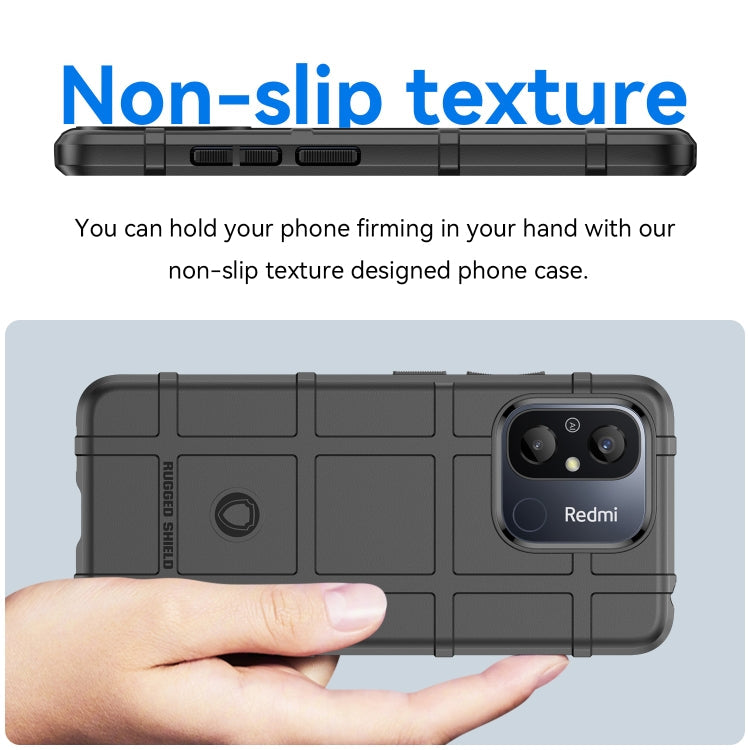 RUGGED Zadný kryt pre Xiaomi Redmi 12C - čierny