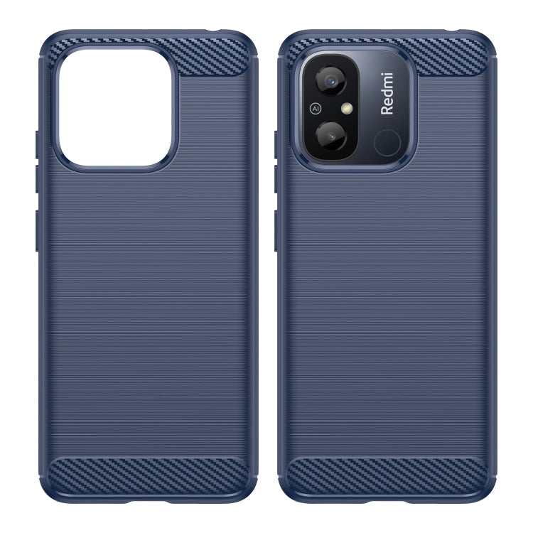 CARBON Zadný obal pre Xiaomi Redmi 12C - modrý