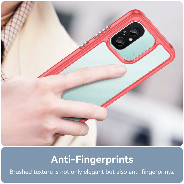 ACRYLIC Zadný kryt pre Xiaomi Redmi 12C - červený