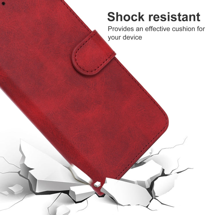 SOLID Knižkové puzdro pre Xiaomi Redmi Note 11S 5G - červené