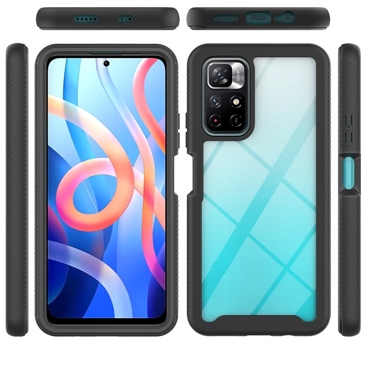 ACRYLIC Zadný kryt pre Xiaomi Redmi Note 11S 5G - čierny