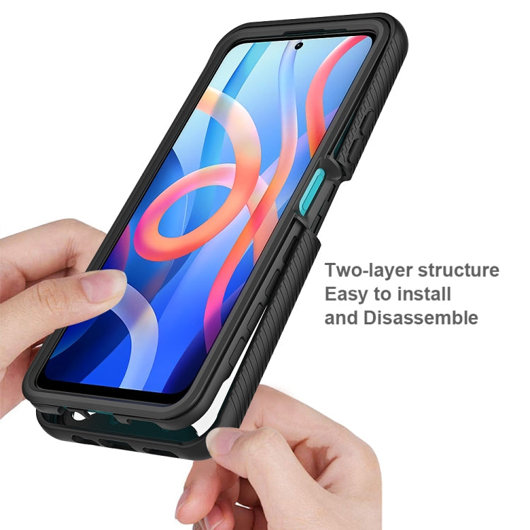 ACRYLIC Zadný kryt pre Xiaomi Redmi Note 11S 5G - čierny