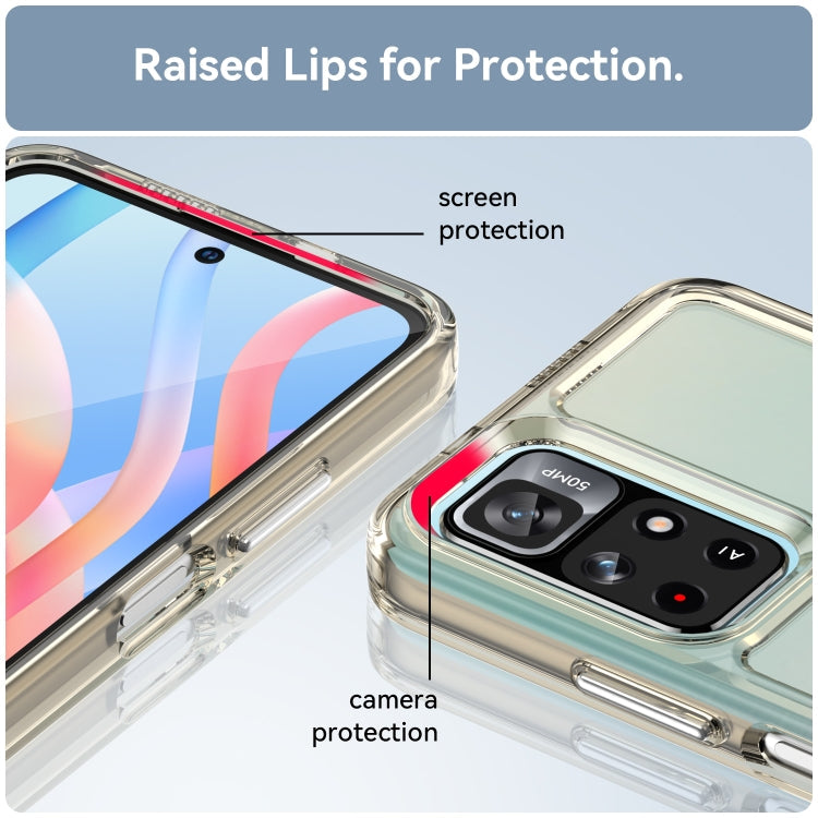 CANDY Zadný obal pre Xiaomi Redmi Note 11S 5G - sivý
