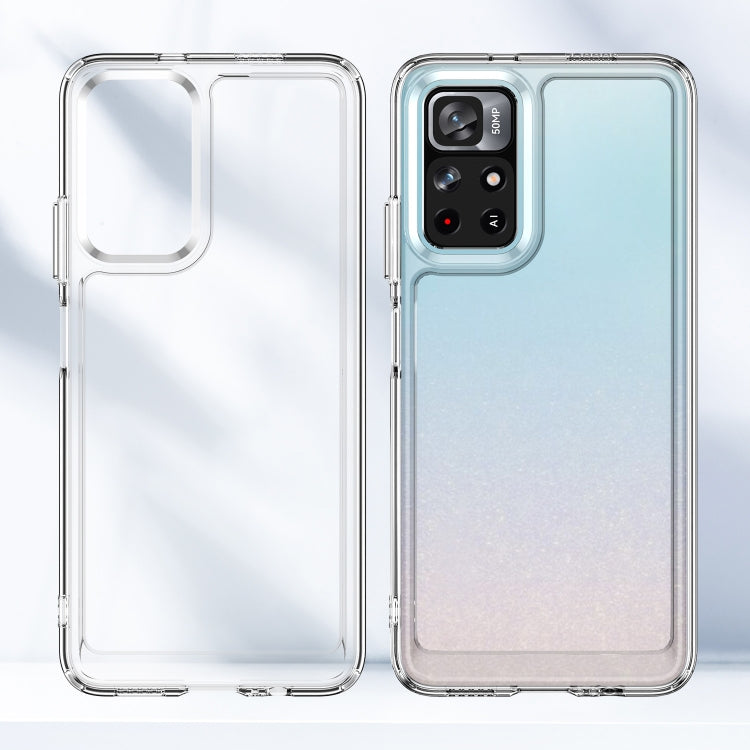 CANDY Zadný obal pre Xiaomi Redmi Note 11S 5G - priesvitný