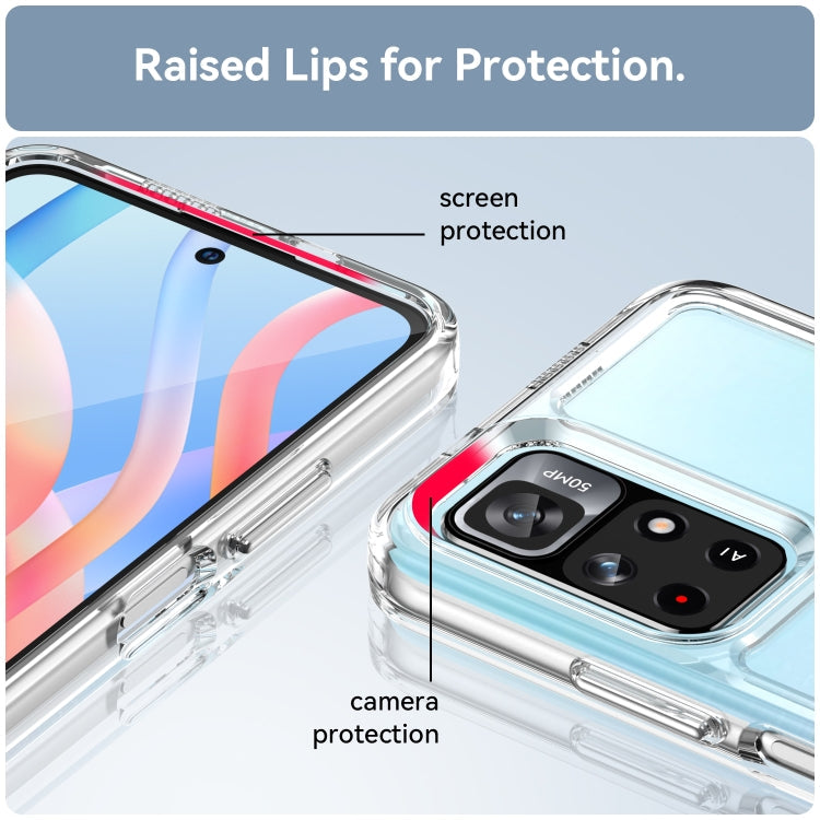 CANDY Zadný obal pre Xiaomi Redmi Note 11S 5G - priesvitný