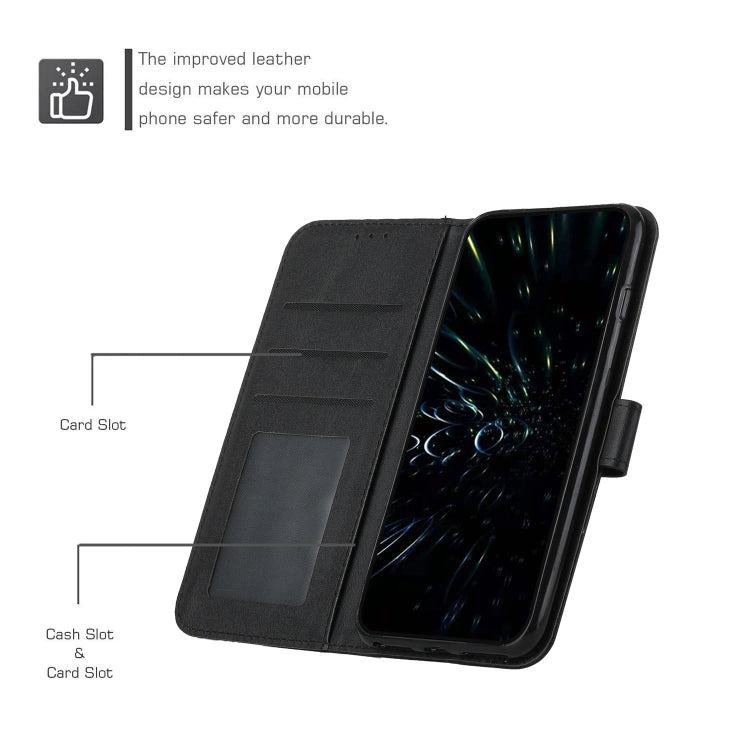 CALF Knižkové puzdro pre Xiaomi Redmi Note 11 / Note 11S - čierne