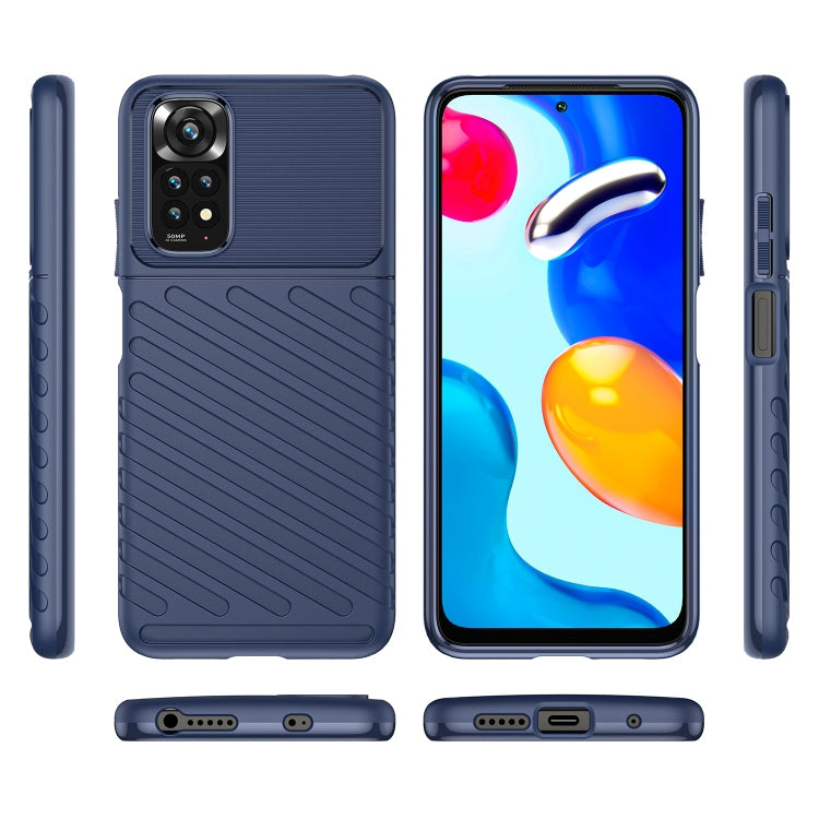 THUNDER Ochranný kryt pre Xiaomi Redmi Note 11 / Note 11S - modrý