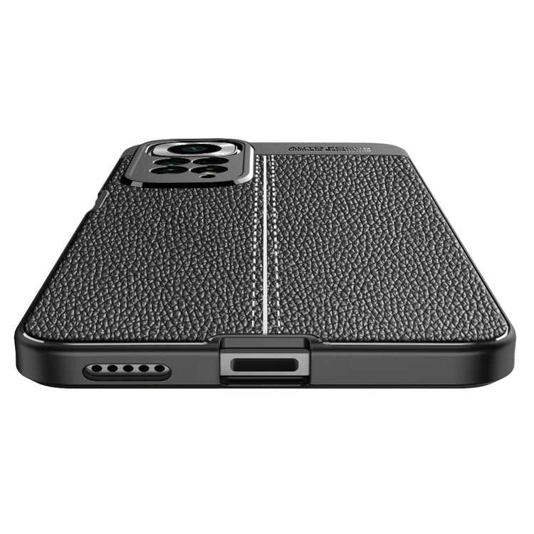 LITCHI Zadný obal pre Xiaomi Redmi Note 11 Pro 5G / Note 11 Pro - modrý