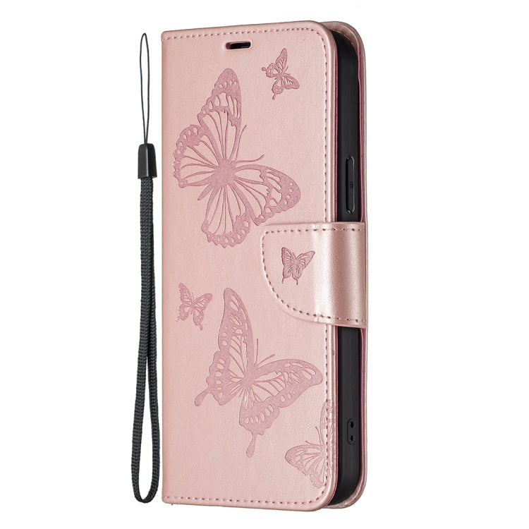 BUTTERFLY Knižkové puzdro pre Xiaomi Redmi Note 12 4G - ružové