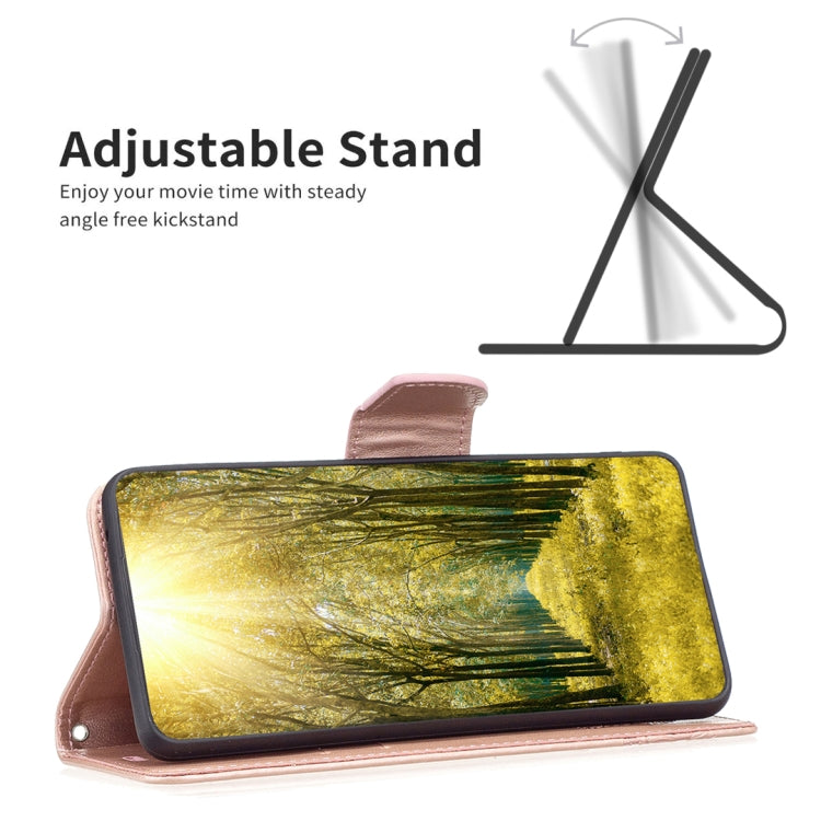 BUTTERFLY Knižkové puzdro pre Xiaomi Redmi Note 12 4G - ružové
