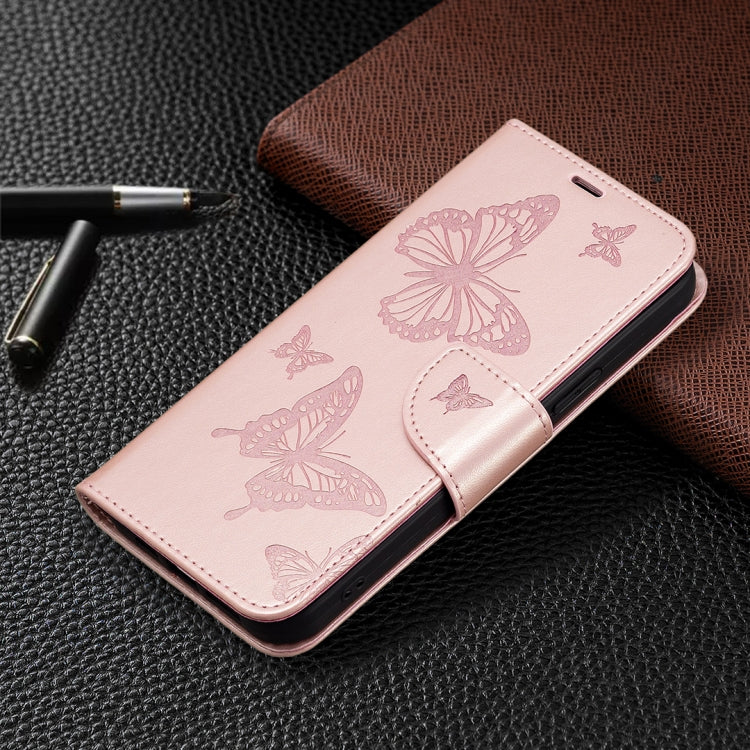 BUTTERFLY Knižkové puzdro pre Xiaomi Redmi Note 12 4G - ružové