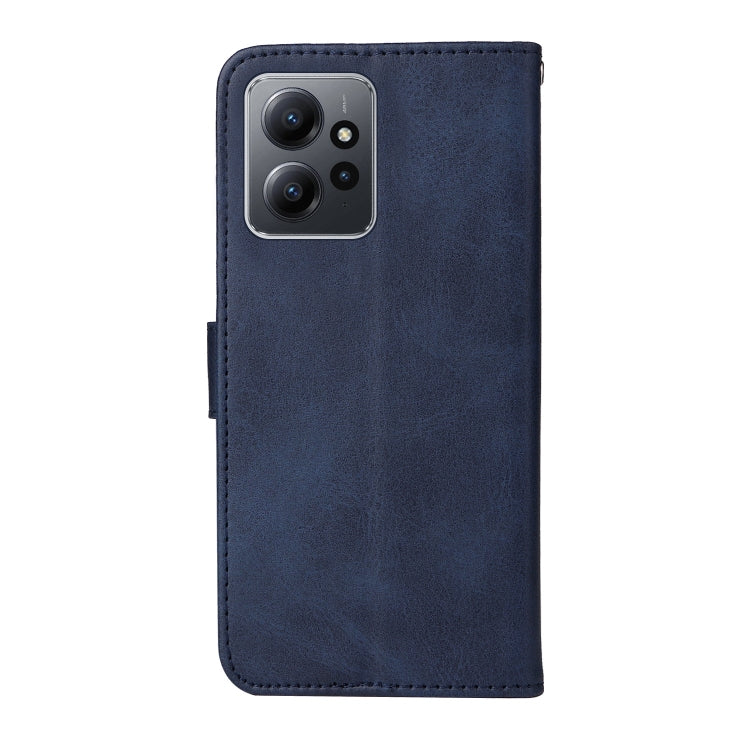 CALF Knižkové puzdro pre Xiaomi Redmi Note 12 4G - modré