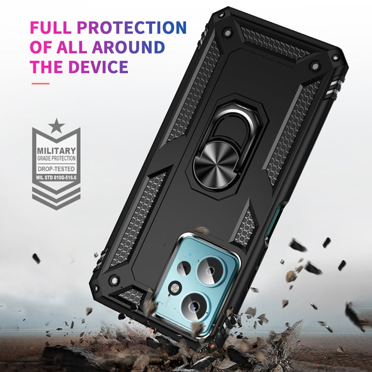 RING ARMOR Tvrdený kryt pre Xiaomi Redmi Note 12 4G - čierny