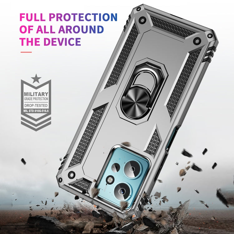 RING ARMOR Tvrdený kryt pre Xiaomi Redmi Note 12 4G - sivý