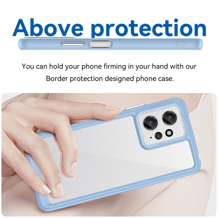 ACRYLIC Zadný kryt pre Xiaomi Redmi Note 12 4G - modrý