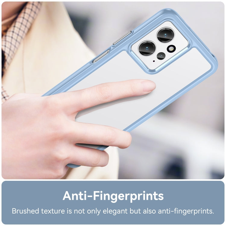 ACRYLIC Zadný kryt pre Xiaomi Redmi Note 12 4G - modrý