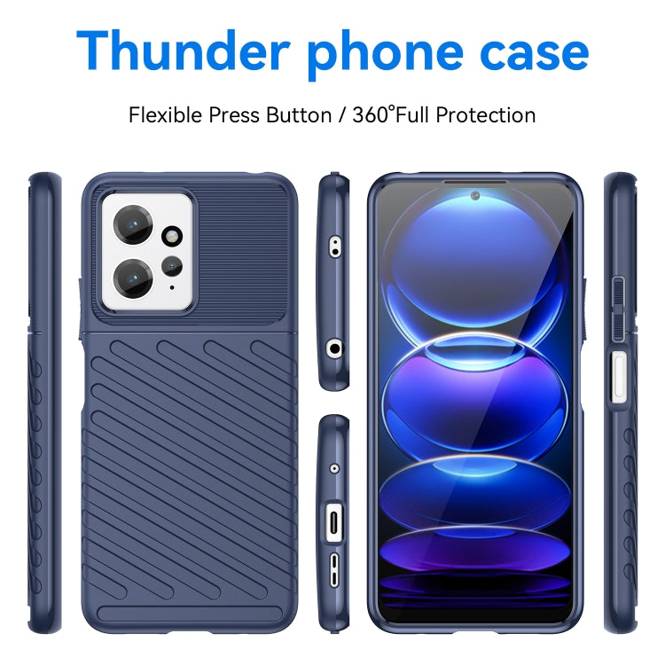 THUNDER Ochranný kryt pre Xiaomi Redmi Note 12 4G - modrý