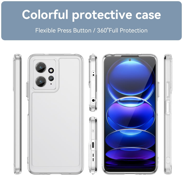 CANDY Zadný obal pre Xiaomi Redmi Note 12 4G - priesvitný