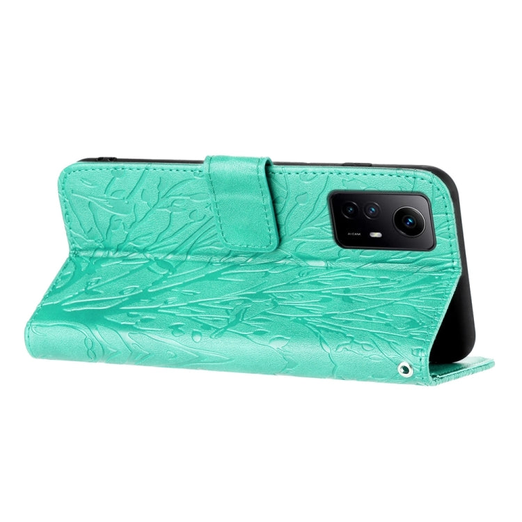 TREE Knižkové puzdro pre Xiaomi Redmi Note 12S - zelené
