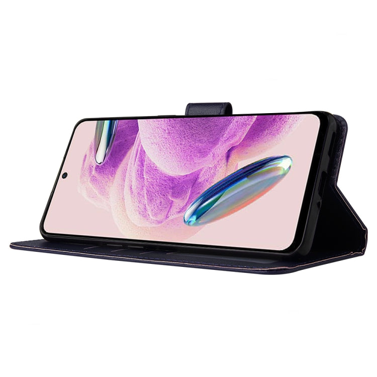SOLID Knižkové puzdro pre Xiaomi Redmi Note 12S - modré