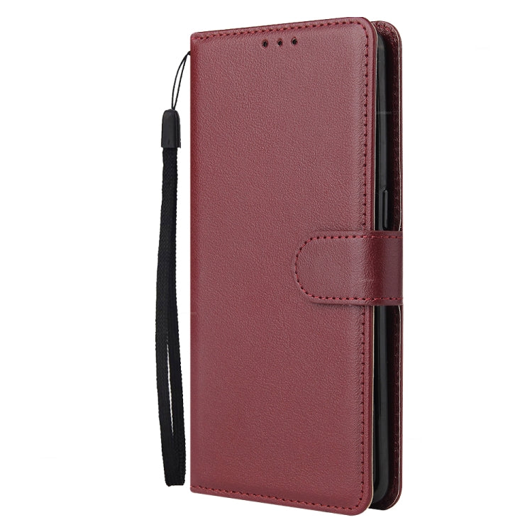 SOLID Knižkové puzdro pre Xiaomi Redmi Note 12S - bordové