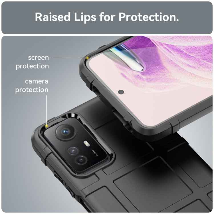 RUGGED Zadný kryt pre Xiaomi Redmi Note 12S - čierny