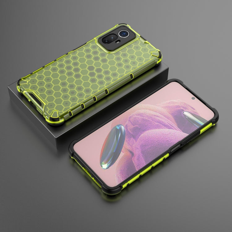 HONEYCOMB Tvrdený kryt pre Xiaomi Redmi Note 12S - zelený