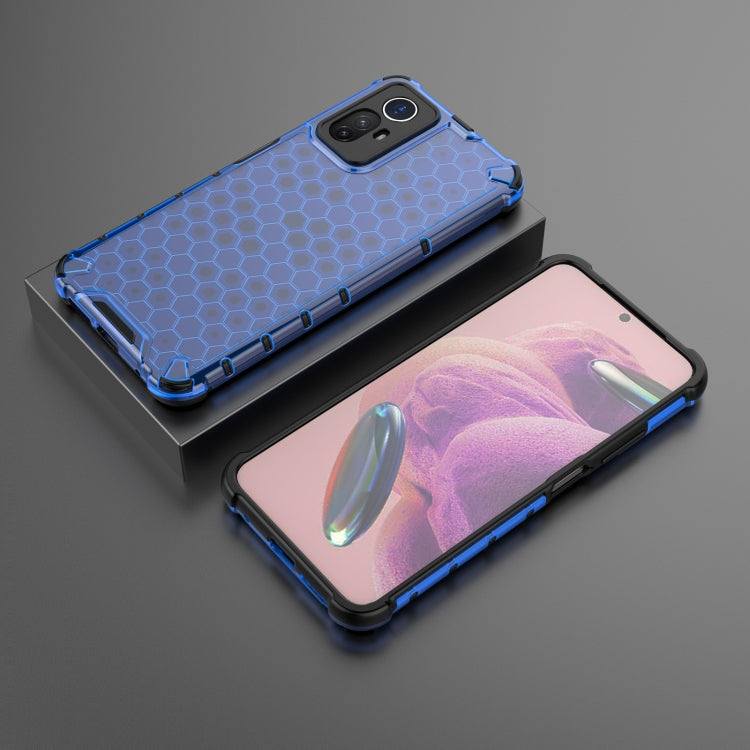 HONEYCOMB Tvrdený kryt pre Xiaomi Redmi Note 12S - modrý