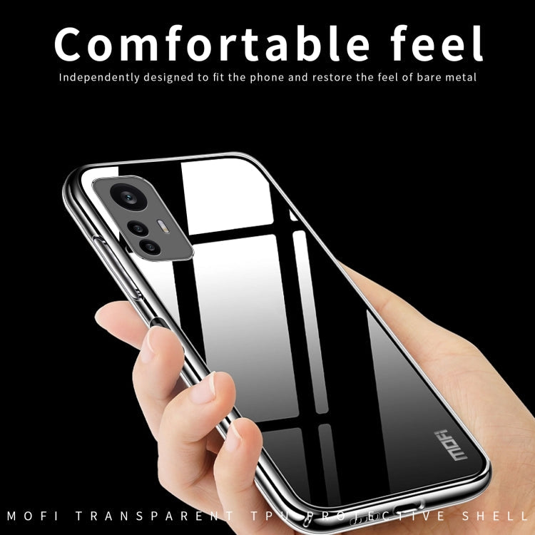 TRANSPARENTNÝ Silikónový obal pre Xiaomi Redmi Note 12S - priesvitný