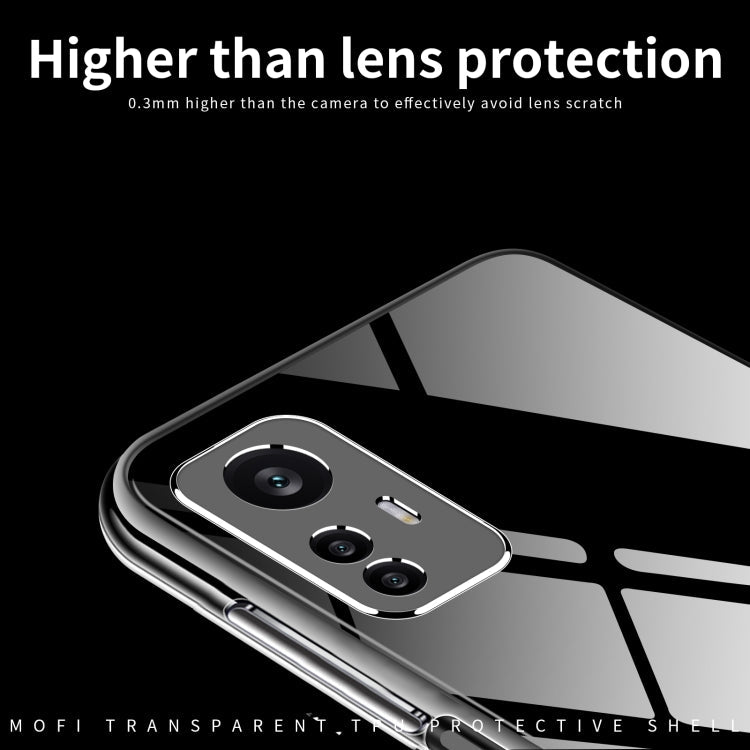 TRANSPARENTNÝ Silikónový obal pre Xiaomi Redmi Note 12S - priesvitný