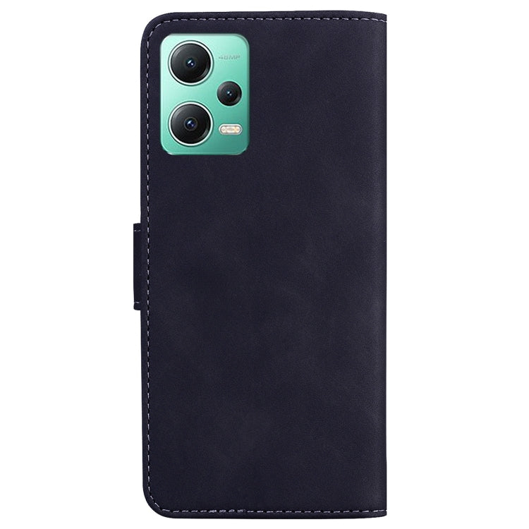 SOLID Knižkové puzdro pre Xiaomi Redmi Note 12 5G - čierne
