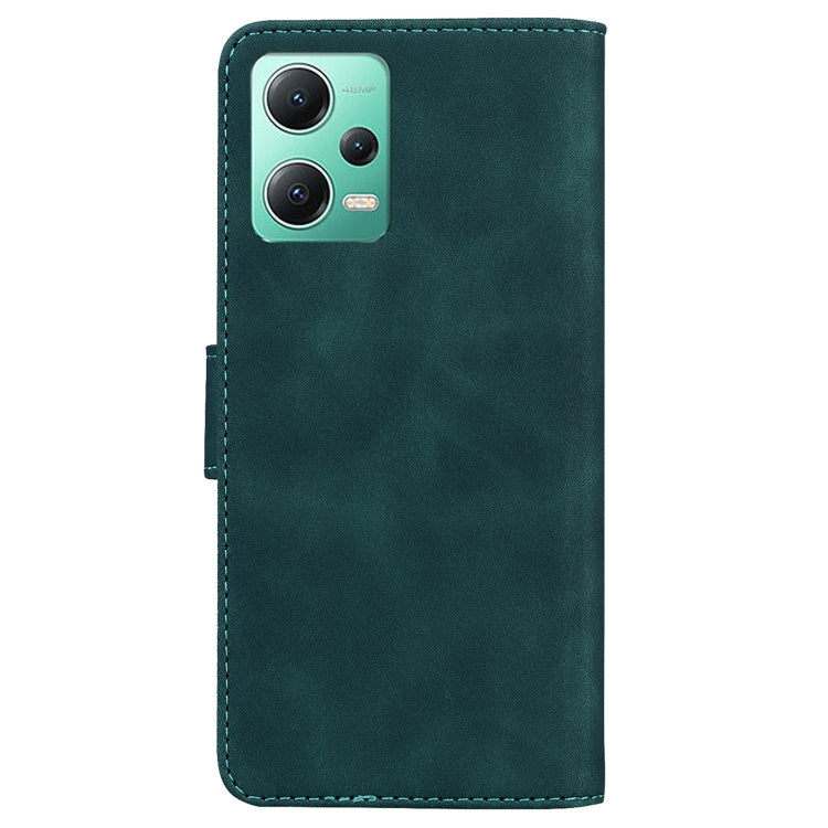SOLID Knižkové puzdro pre Xiaomi Redmi Note 12 5G - zelené