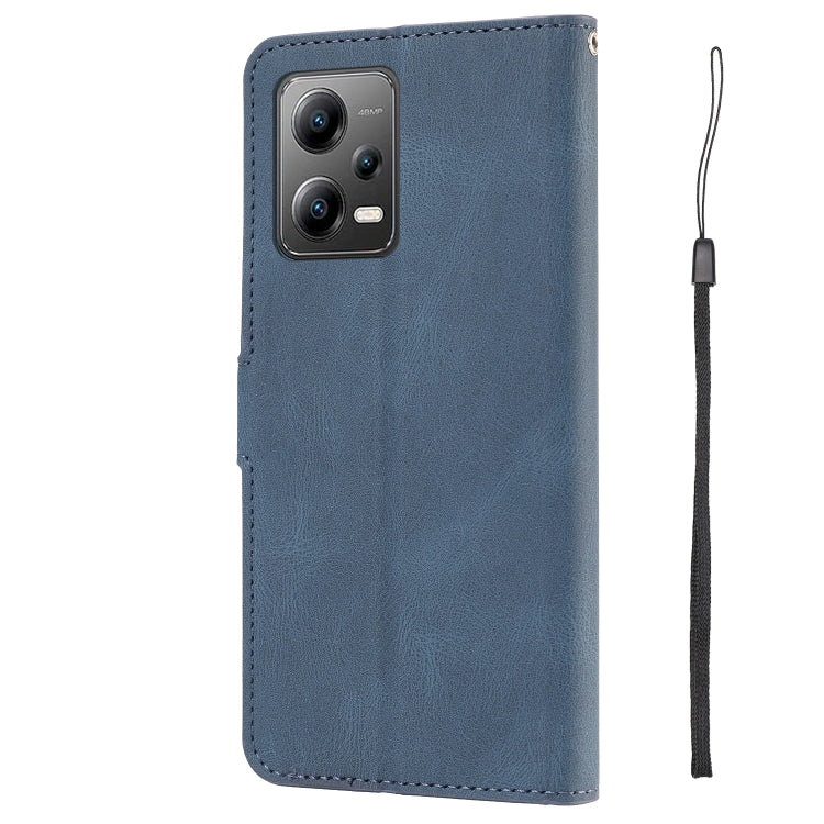 CALF Knižkové puzdro pre Xiaomi Redmi Note 12 Pro+ 5G - modré