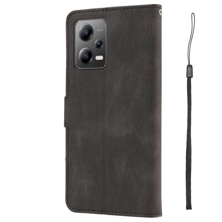 CALF Knižkové puzdro pre Xiaomi Redmi Note 12 Pro+ 5G - čierne